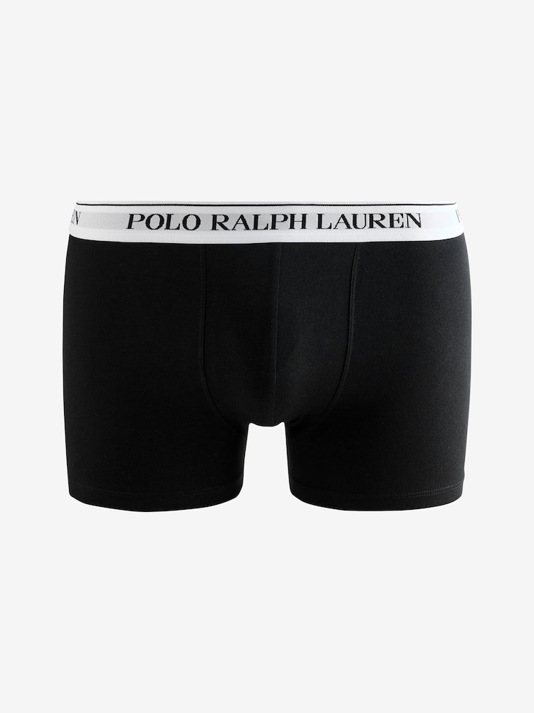 Polo Ralph Lauren White Ground Classic Stretch Boxers 5 Pack - Image 6 of 6