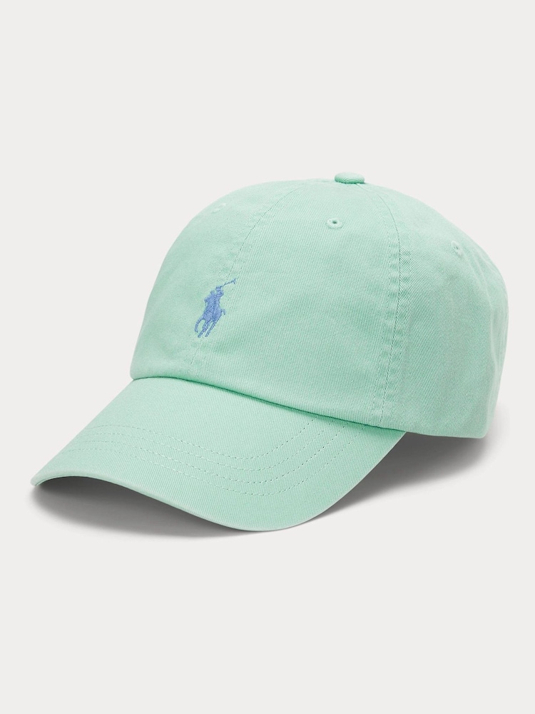 Polo Ralph Lauren Turquoise Classic Sports 100% Cotton Cap - Image 3 of 4