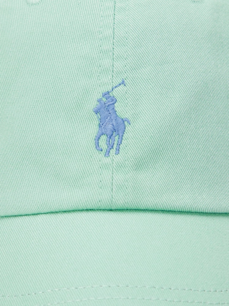 Зеленый грунт - Polo Ralph Lauren классическая спортивная кепка - Изображение 4 из 4