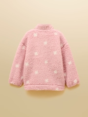 Pink - Joules Girls' Tilly Zip Through Fleece - Bild 2 von 4