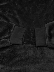 Vanilla Underground Black Mens Star Trek Blanket Hoodie - Image 6 of 6
