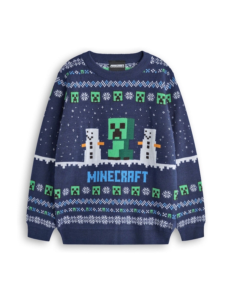 Chłopięcy świąteczny Vanilla Underground na Boże Narodzenie z motywem gry Minecraft - Image 1 of 6