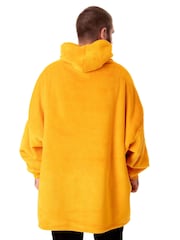 Vanilla Underground Orange Mens Garfield Blanket Hoodie - Image 2 of 6