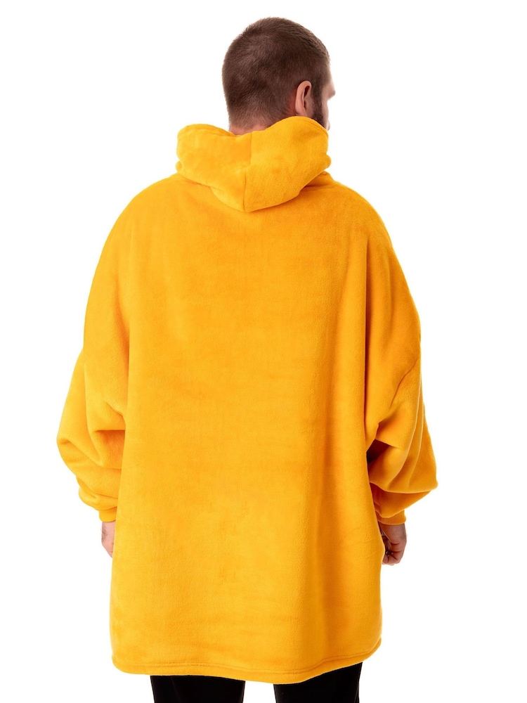 Vanilla Underground Orange Mens Garfield Blanket Hoodie - Image 2 of 6