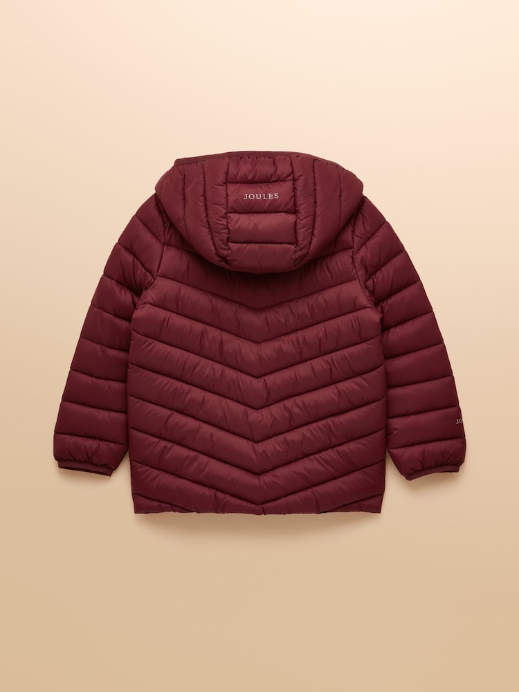 Joules Kids' Cairn Port Showerproof Padded Coat - Image 2 of 5