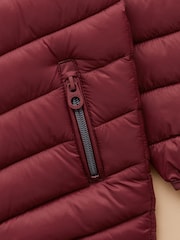 Joules Kids' Cairn Port Showerproof Padded Coat - Image 3 of 5