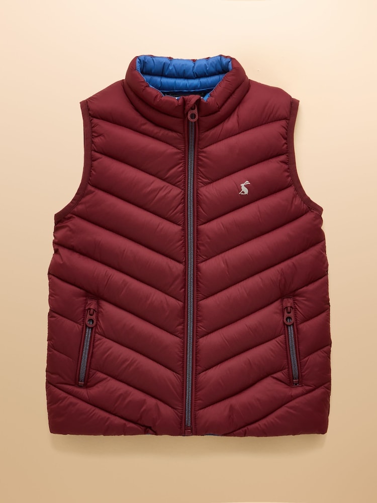 Puerto - Joules Kids' Crofton Gilet Showerproof Padded Gilet - Imagen 1 de 6