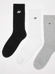 New Balance Patch Logo Crew Socks 3 Pack - Изображение 2 из 6