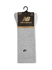 New Balance Patch Logo Crew Socks 3 Pack - Изображение 6 из 6