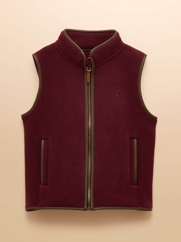 Joules Kids' Heritage Port Fleece Gilet - Image 1 of 4