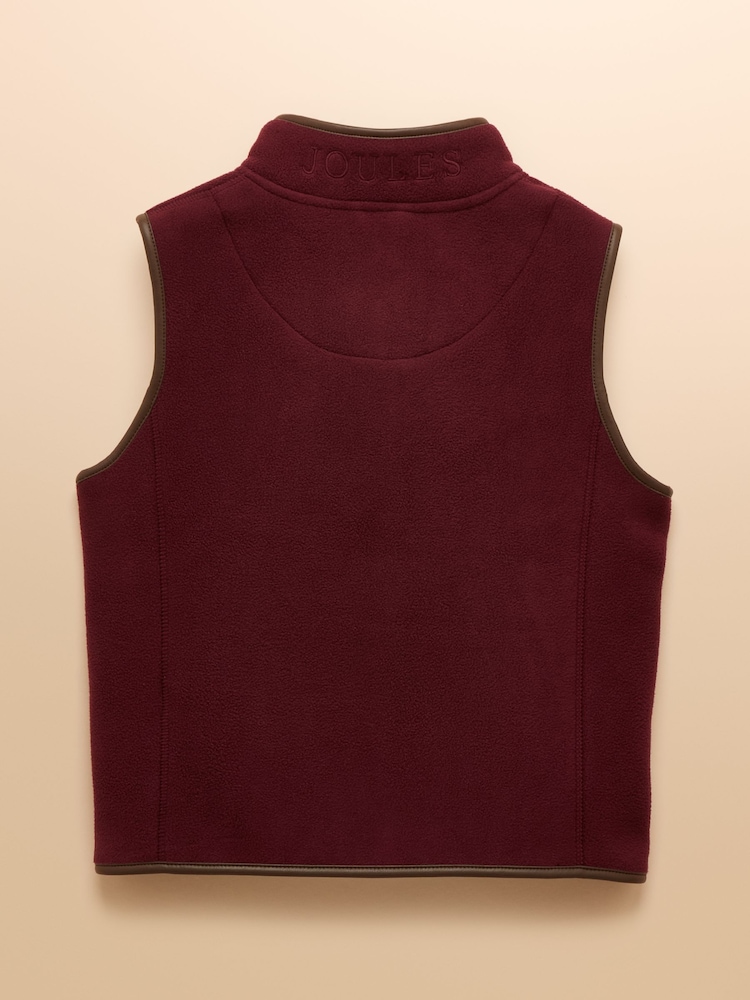 Joules Kids' Heritage Port Fleece Gilet - Image 2 of 4