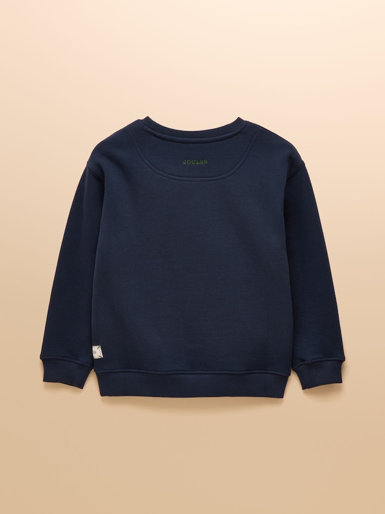 Joules Boys' Artwork Sweat Applique Sweatshirt - Imagen 2 de 5