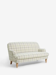 Laura Ashley Natural Lindfield Check Clipsham Small 2 Seater Sofa - Image 8 of 8