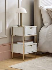 Light Evie Oak Effect Set of 2 Bedside Table - Image 1 of 8