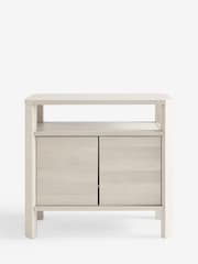 Light Natural Nomad Oak Effect Bedside Table - Image 2 of 3