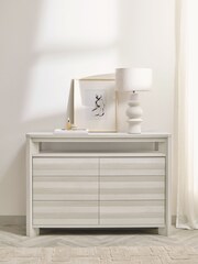 Light Natural Nomad Oak Effect Chest of Drawers - Image 2 of 7
