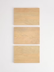 Light Natural Sadie Solid Mango Wood 5 Drawer Console Dressing Table - Image 7 of 7