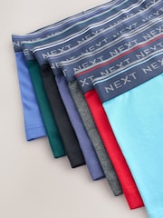Primary Colours with Black Waistband Trunks 7 Pack (2-16yrs) - Image 10 of 11