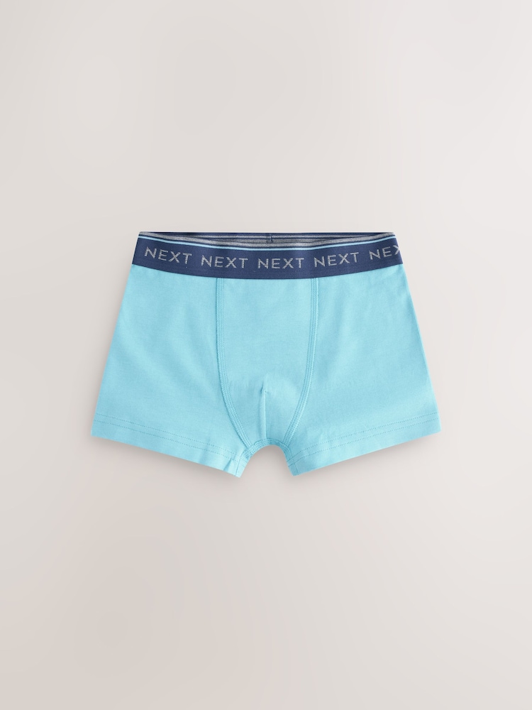 Primary Colours with Black Waistband Trunks 7 Pack (2-16yrs) - Image 2 of 11