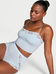 Victoria's Secret Palest Blue Straight Neck Modal Cami Set - Image 1 of 2
