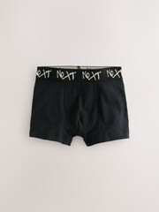 Black with Grafitti Next Waistband Trunks 5 Pack (1.5-16yrs) - Image 3 of 9