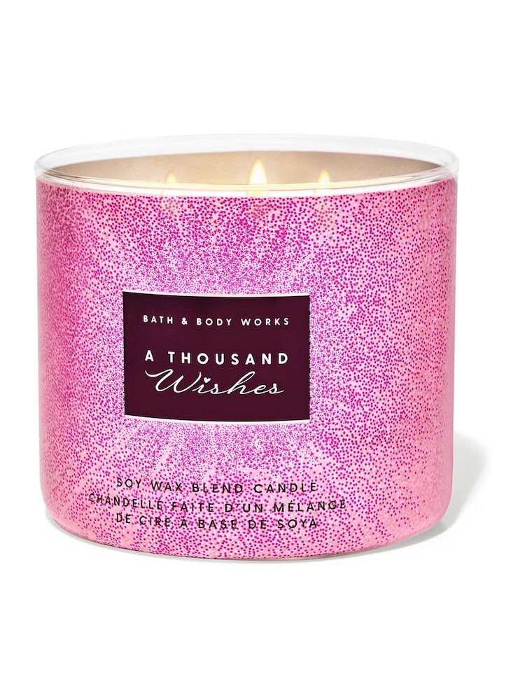 Bath & Body Works A Thousand Wishes 3 Wick Candle - Image 1 of 1