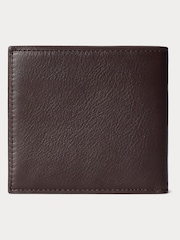 Polo Ralph Lauren Brown Pebbled Leather Billfold Wallet - Image 2 of 3