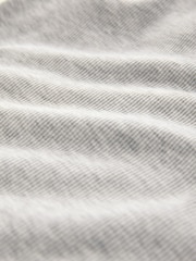 Grey Hidden Support Ribbed T-Shirt - Image 7 of 8
