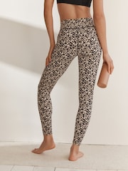 Animal Print Active Sports Leggings - Image 4 of 7