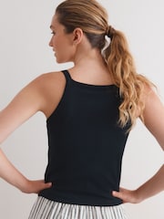 Black Hidden Support High Neck VestS - Image 4 of 5
