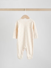 Pink Baby Sleepsuit, Bodysuit, Beanie and Bib Set 4 Piece (0-9mths) - Image 3 of 11