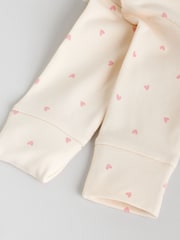 Pink Baby Sleepsuit, Bodysuit, Beanie and Bib Set 4 Piece (0-9mths) - Image 8 of 11