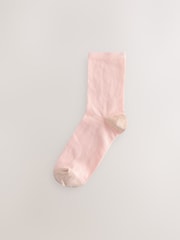 Pink Sparkle Camo Ankle Socks 2 Pack - Image 3 of 5