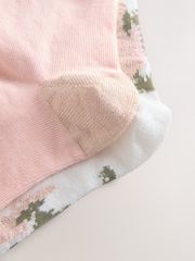 Pink Sparkle Camo Ankle Socks 2 Pack - Image 5 of 5