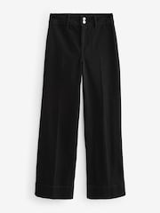 Black Double Button Wide leg Jeans - Image 5 of 7