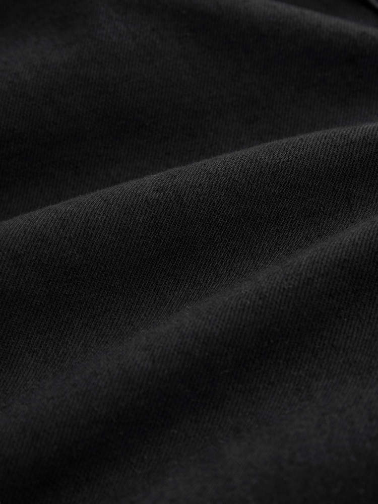Black Double Button Wide leg Jeans - Image 7 of 7