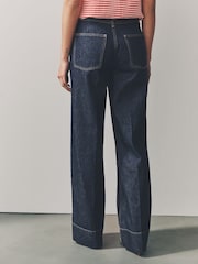 Rinse Double Button Wide leg Jeans - Image 2 of 6