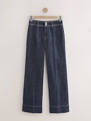 Rinse Double Button Wide leg Jeans - Image 4 of 6