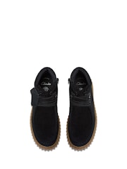 Schwarz - Clarks Tor Hill Hohe Stiefel aus Wildleder für ältere Kinder - Bild 6 von 7