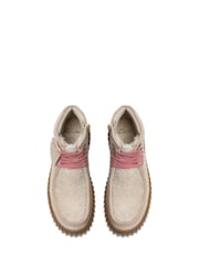 Clarks Natural Older Kids Suede Tor Hill Hi Boots - Image 5 of 7