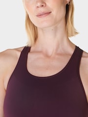 Sweaty Betty Purple Stamina Seamless Sports Bra - Image 5 of 7
