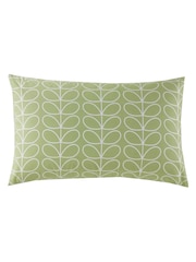 Orla Kiely Green Linear Stem Duvet Cover and Pillowcase Set - Image 4 of 5