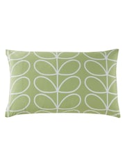 Orla Kiely Green Linear Stem Duvet Cover and Pillowcase Set - Image 5 of 5