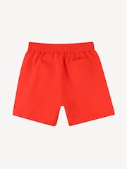 Kenzo Kids Red Tiger Print Small Logo Swimming Shorts - Image 2 of 2