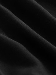 Negro - Camisa de manga corta con lino - Imagen 6 de 7