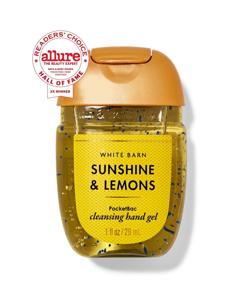 Bath & Body Works Sunshine & Lemons Pocket Bac Cleansing Hand Gel 1 fl oz / 29 mL - Image 1 of 1