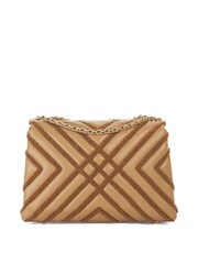 Dune London Natural Ground Small Regent Quilted Shoulder Bag - Image 3 of 5