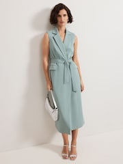 Phase Eight Bowen Eau De Nil Longline Waistcoat - Imagen 1 de 7