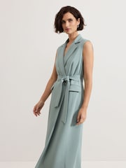 Phase Eight Bowen Eau De Nil Longline Waistcoat - Imagen 4 de 7
