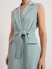 Phase Eight Bowen Eau De Nil Longline Waistcoat - Imagen 6 de 7